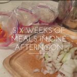 Freezer meals in a day